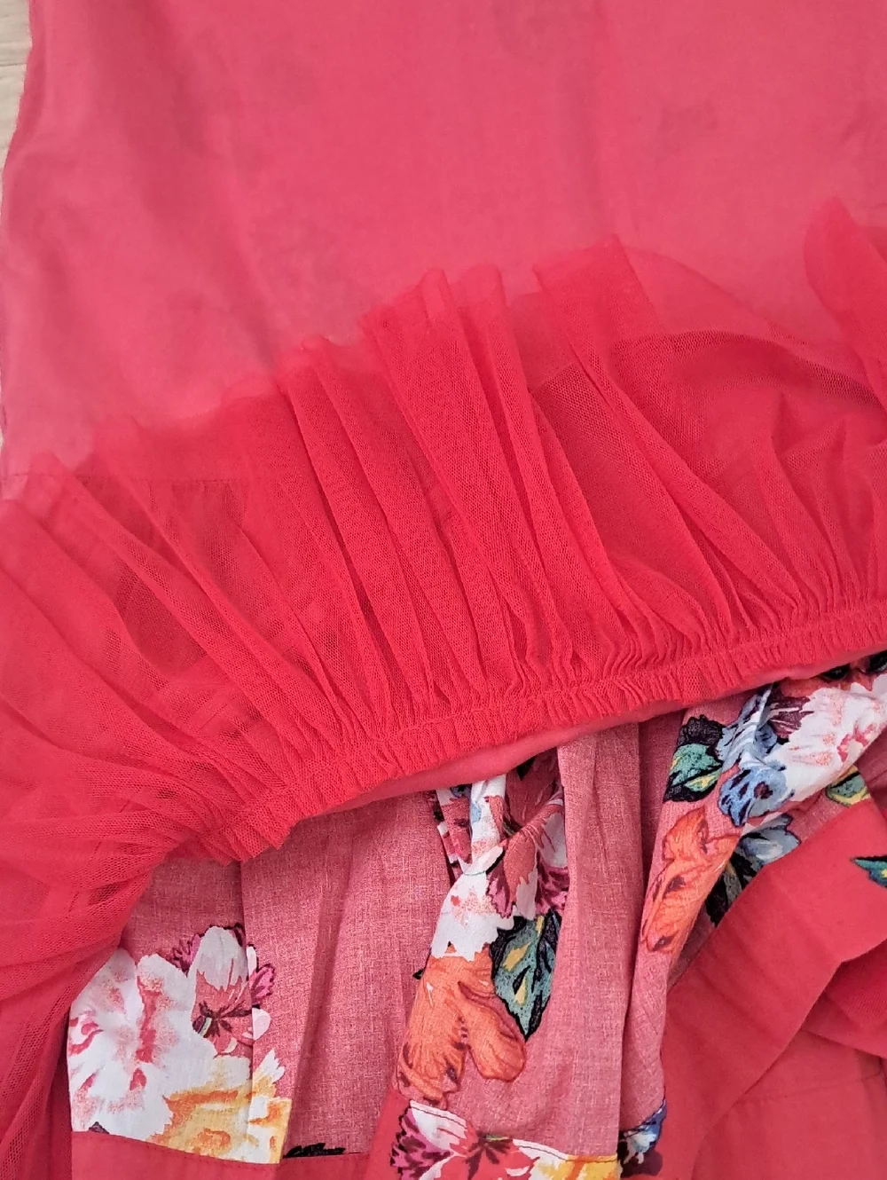 GAP Red Floral Kids Dress